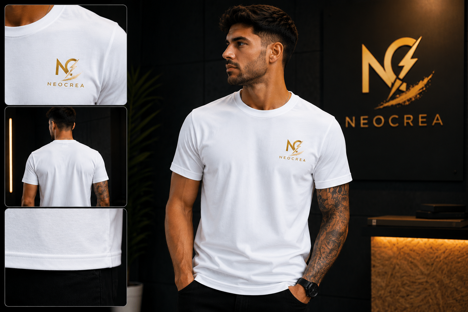 Camiseta blanca NeoCrea